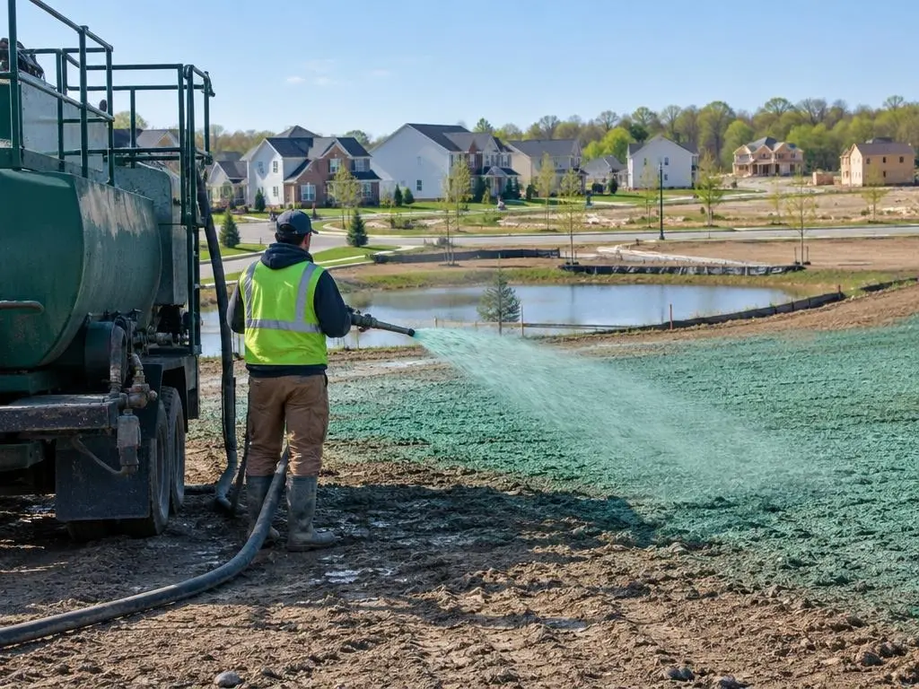 Construction & Commercial Hydroseeding in Columbus, OH